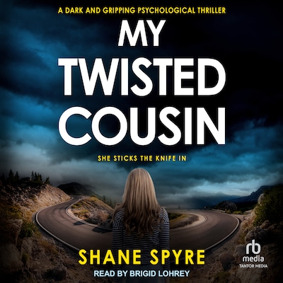 My Twisted Cousin – omslag til lydbogen af Shane Spyre