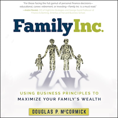 Family Inc. – omslag til lydbogen af Douglas P. McCormick
