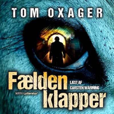 Fælden klapper – omslag til lydbogen af Tom Oxager