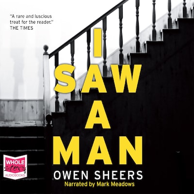 I Saw A Man – omslag til lydbogen af Owen Sheers