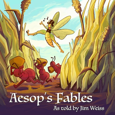 Aesop's Fables, as Told by Jim Weiss – omslag til lydbogen af Jim Weiss