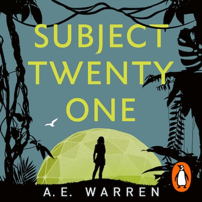 Subject Twenty-One – omslag til lydbogen af A.E. Warren