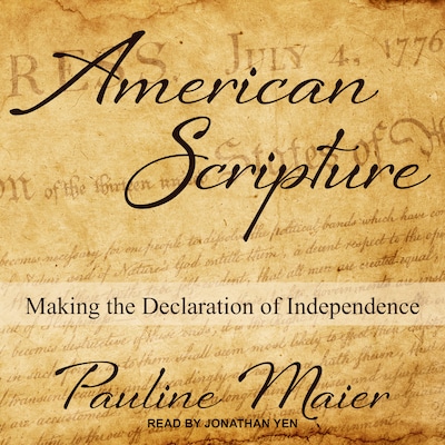 American Scripture – omslag til lydbogen af Pauline Maier
