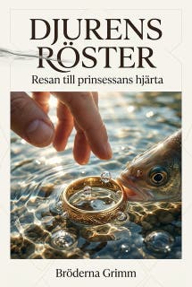 Djurens röster: Resan till prinsessans hjärta – omslag till ljudboken av Brothers Grimm