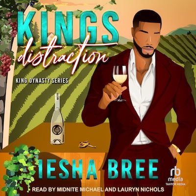 Kings Distraction – omslag til lydbogen af Iesha Bree