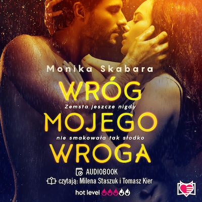 Wróg mojego wroga – okładka audiobooka, autor Monika Skabara
