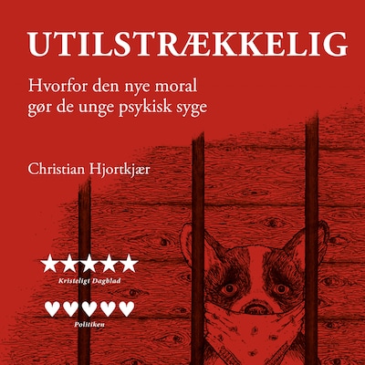 Utilstrækkelig – omslag til lydbogen af Christian Hjortkjær