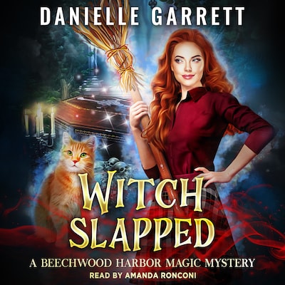 Witch Slapped – omslag til lydbogen af Danielle Garrett