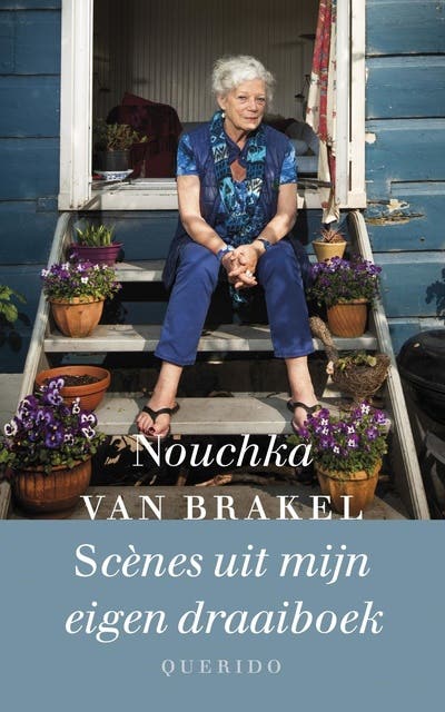Scènes uit mijn eigen draaiboek – omslag van het luisterboek van Nouchka van Brakel
