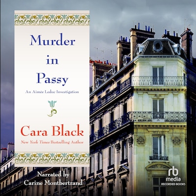 Murder in Passy – omslag til lydbogen af Cara Black