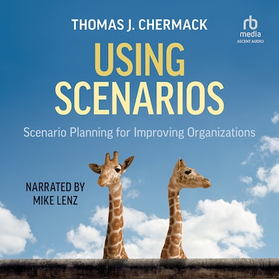 Using Scenarios – omslag til lydbogen af Thomas J. Chermack