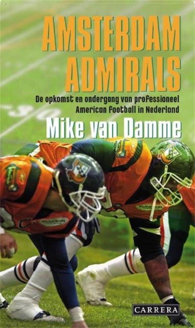Amsterdam Admirals – omslag van het luisterboek van Mike van Damme