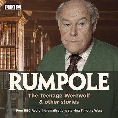 Rumpole: The Teenage Werewolf & other stories – omslag til lydbogen af John Mortimer