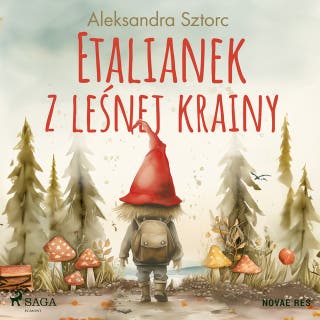 Etalianek z leśnej krainy – okładka audiobooka, autor Aleksandra Sztorc