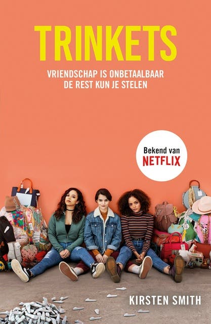 Trinkets – omslag van het luisterboek van Kirsten Smith
