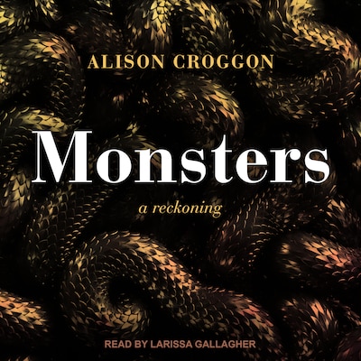 Monsters – omslag til lydbogen af Alison Croggon