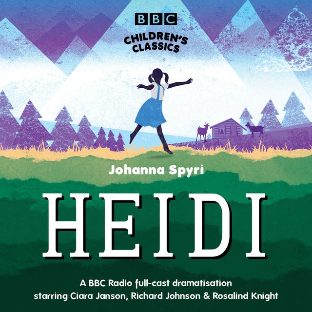 Heidi – omslag til lydbogen af Johanna Spyri