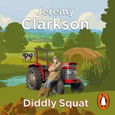 Diddly Squat – omslag til lydbogen af Jeremy Clarkson