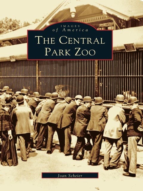 The Central Park Zoo – omslag til lydbogen af Joan Scheier