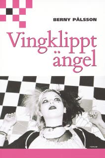 Vingklippt ängel – omslag till ljudboken av Berny Pålsson
