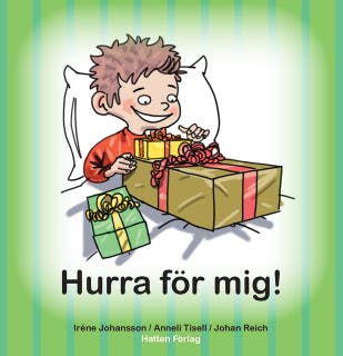 Olle & Mia - Hurra för mig! – omslag till ljudboken av Anneli Tisell,Iréne Johansson