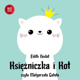 Księżniczka i Kot – okładka audiobooka, autor Edith Nesbit