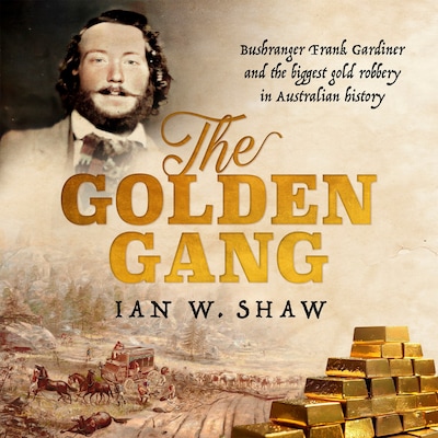 The Golden Gang – omslag til lydbogen af Ian W. Shaw