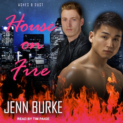 House on Fire – omslag til lydbogen af Jenn Burke