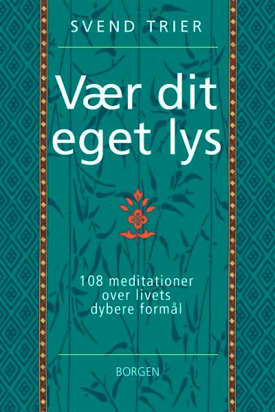 Vær dit eget lys – omslag til lydbogen af Svend Trier