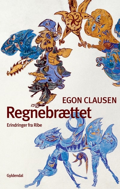 Regnebrættet – omslag til lydbogen af Egon Clausen