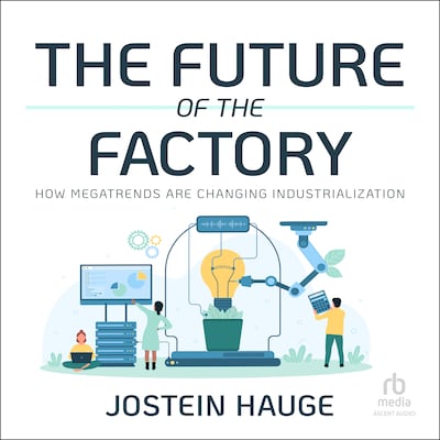 The Future of the Factory – omslag til lydbogen af Jostein Hauge
