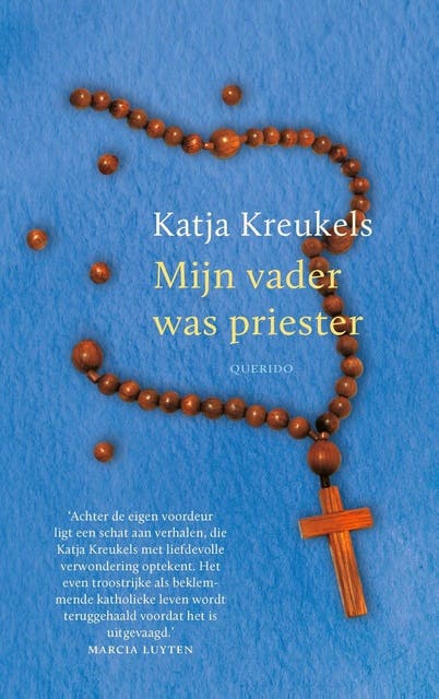 Mijn vader was priester – omslag van het luisterboek van Katja Kreukels