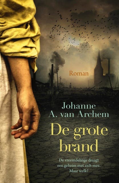 De grote brand – omslag van het luisterboek van Johanne A. van Archem