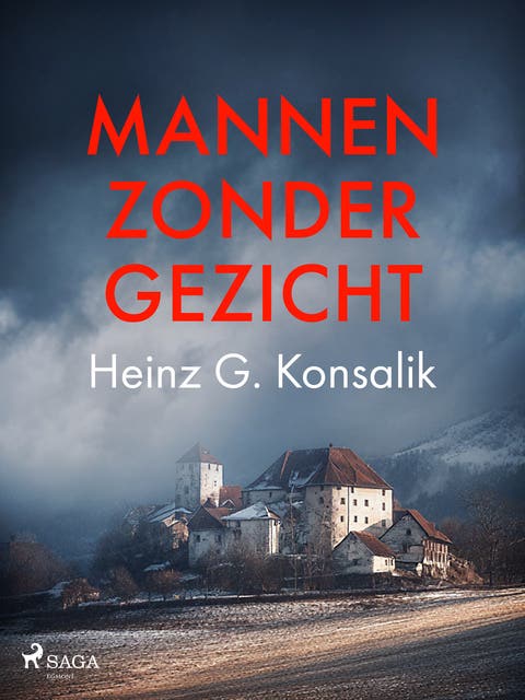 Mannen zonder gezicht – omslag van het luisterboek van Heinz G. Konsalik