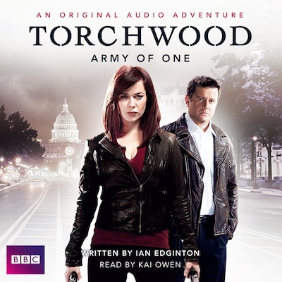 A Torchwood Adventure Army Of One – omslag til lydbogen af Ian Edgington