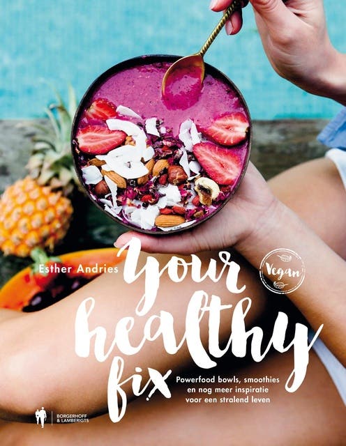 Your Healthy Fix – omslag van het luisterboek van Esther Andries