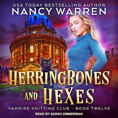 Herringbones and Hexes – omslag til lydbogen af Nancy Warren