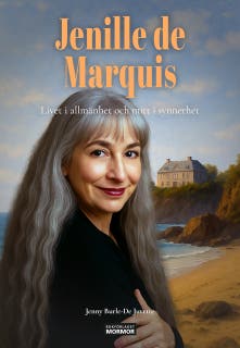 Jenille de Marquis: Livet i allmänhet och mitt i synnerhet – omslag till ljudboken av Jenny Burle-De Juvette