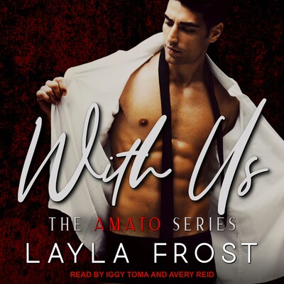 With Us – omslag til lydbogen af Layla Frost