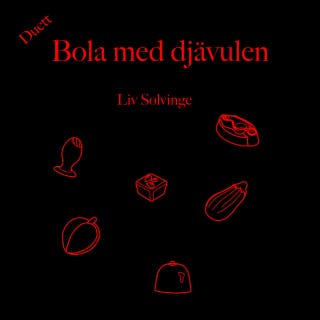 Bola med Djävulen – omslag till ljudboken av Liv Solvinge