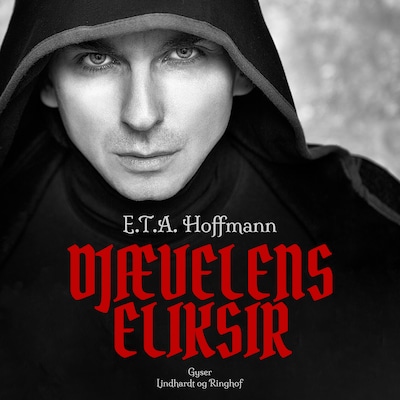 Djævelens eliksir – omslag til lydbogen af E.T.A Hoffmann