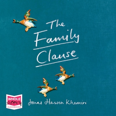 The Family Clause – omslag til lydbogen af Jonas Hassen Khemiri
