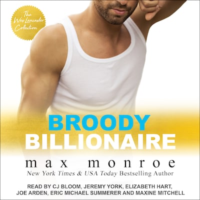 Broody Billionaire – omslag til lydbogen af Max Monroe