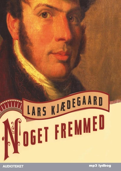 Noget fremmed – omslag til lydbogen af Lars Kjædegaard