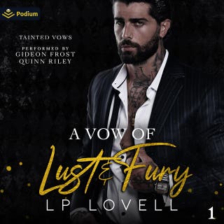 A Vow of Lust and Fury: Tainted Vows, Book 1 – omslag till ljudboken av LP Lovell