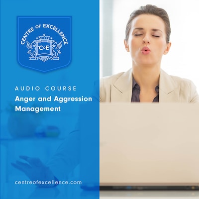 Anger and Aggression Management – omslag til lydbogen af Centre of Excellence