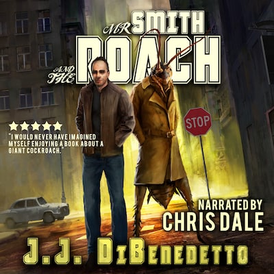 Mr. Smith and the Roach – omslag til lydbogen af J.J. DiBenedetto