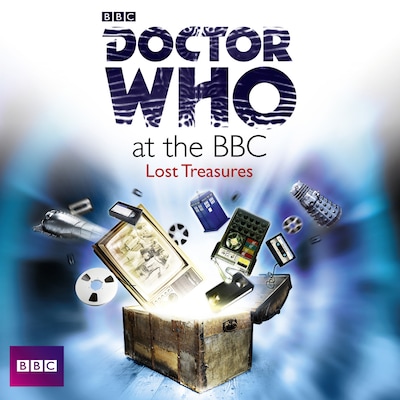 Doctor Who At The BBC: Lost Treasures – omslag til lydbogen af David Darlington