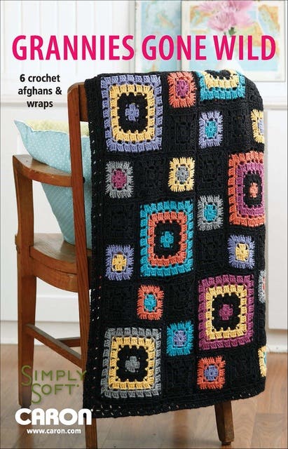 Grannies Gone Wild: 6 Crochet Afghans & Wraps – omslag til lydbogen af Leisure Arts
