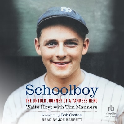 Schoolboy – omslag til lydbogen af Waite Hoyt
